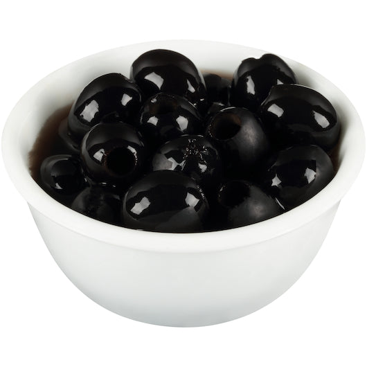Pearls Medium Pitted Ripe Olives Canned, 6 x 51 oz Case - Condiments & Sauces
