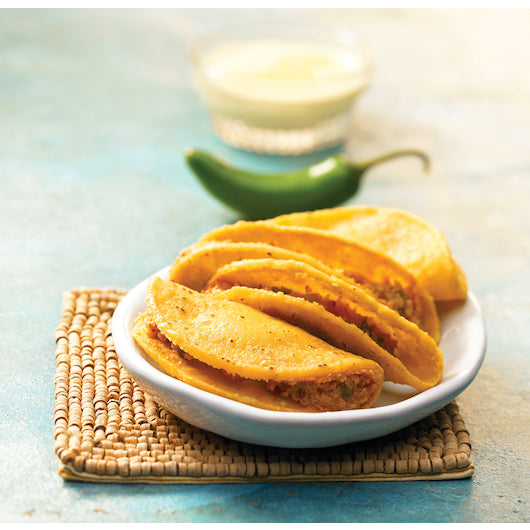 Posada Red Jalapeno Mini Tacos, 4 x 4 lb Case - DOT product image 3