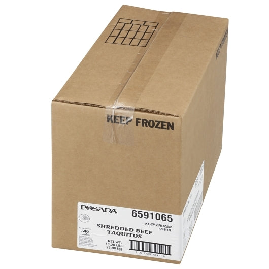 Posada Beef Taquito, 192 x 1.1 oz Case - DOT product image 5