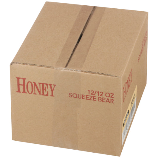 Busy Bee Import Honey Bear Bottle, 12 x 12 oz Case - GS1 closed shipping case image