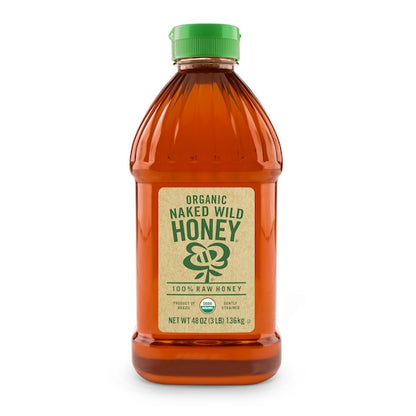 Naked Organic Raw Honey Bulk, 6 x 48 oz Case - DOT product image 7