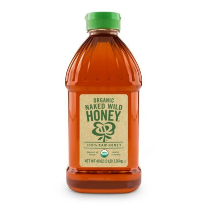 Naked Organic Raw Honey Bulk, 6 x 48 oz Case - DOT product image 6