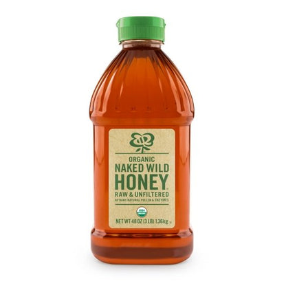 Naked Organic Raw Honey Bulk, 6 x 48 oz Case - DOT product image 8