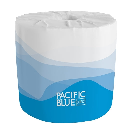 Preference Bath Tissue Embossed 2 Ply White, 80 x 1 ct Case - Plates Bowls