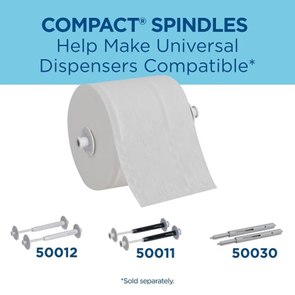 Compact CORELESS BATH TISSUE HIGH CAPACITY SMALL ROLL 2 PLY, 36 x 1 ct Case - DOT product image 7