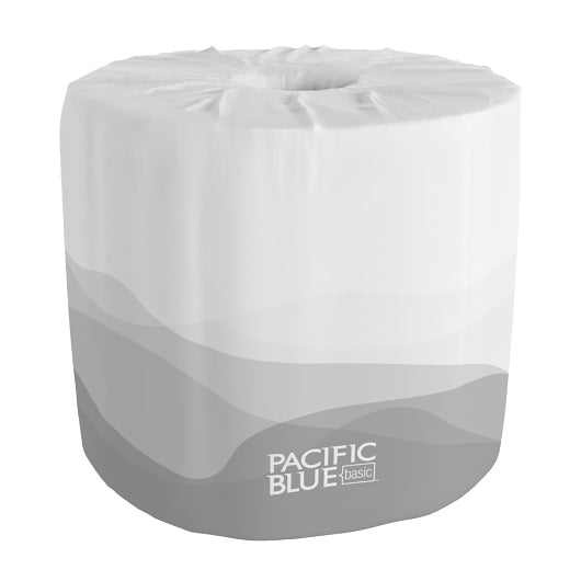 Envision Bath Tissue 2 Ply Embossed White, 80 x 1 ct Case - Plates Bowls