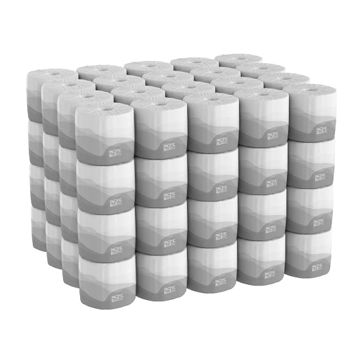 Envision BATH TISSUE 2 PLY EMBOSSED WHITE, 80 x 1 ct Case - DOT product image 2