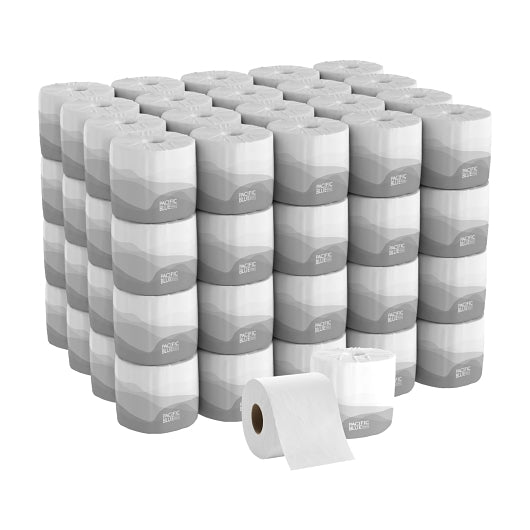 Envision BATH TISSUE 2 PLY EMBOSSED WHITE, 80 x 1 ct Case - DOT product image 5