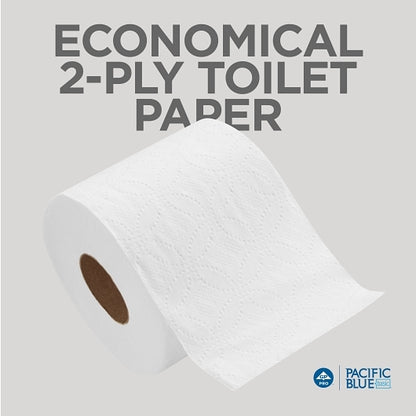Envision BATH TISSUE 2 PLY ENVISION, 80 x 1 ct Case - GS1 styled product image