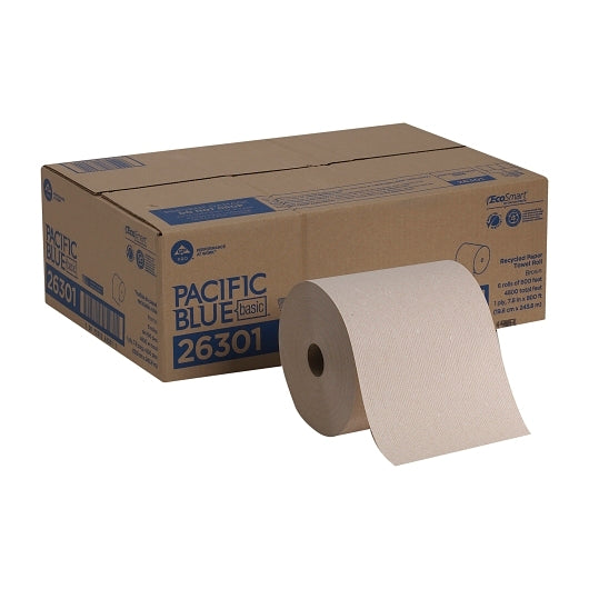 Envision Epa Compliant Basic Roll Recycled (3rd Party) Brown Paper Towel, 6 x 1 ct Case - DOT product image 6