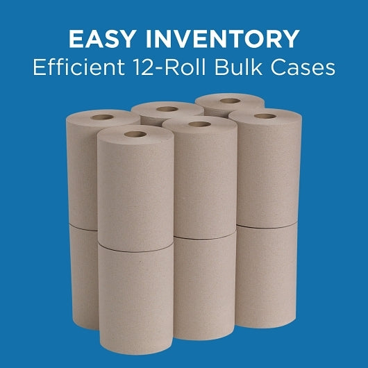 Envision Epa Compliant Basic Roll Recycled (3rd Party) Brown Paper Towels, 12 x 1 ct Case - DOT product image 8