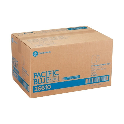 Pacific Blue Ultra PAPER TOWEL HARDWOUND ROLL, 1 x 6 ct Case - DOT product image 2