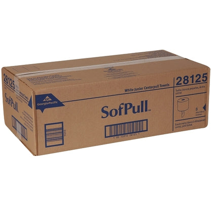 SofPull PAPER TOWEL 1 PLY WHITE CENTER PULL, 8 x 1 ct Case - DOT product image 2