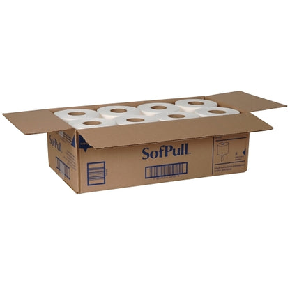 SofPull PAPER TOWEL 1 PLY WHITE CENTER PULL, 8 x 1 ct Case - DOT product image 8