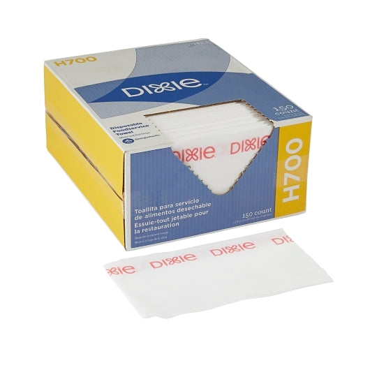 Dixie Gp Pro Disposable Foodservice White & Red Stripe Towel, 1 x 1 ct Case - DOT product image 4