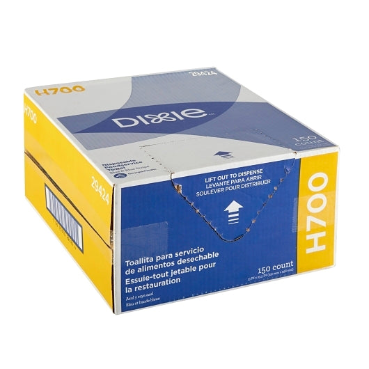 Dixie Gp Pro Disposable Foodservice Blue & Blue Stripe Towel, 1 x 1 ct Case - DOT product image 6