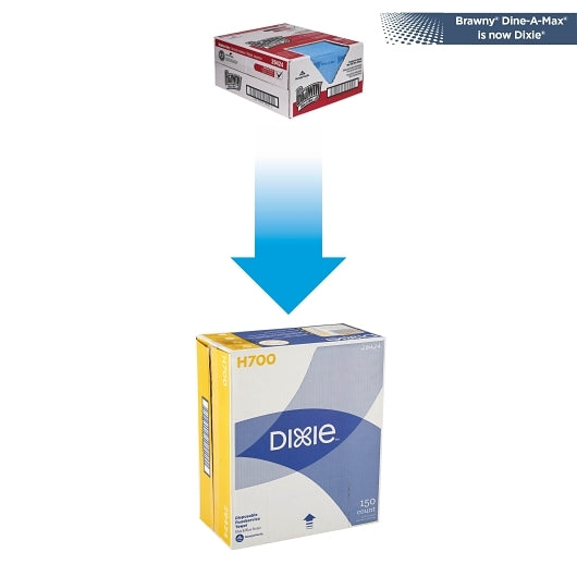 Dixie Gp Pro Disposable Foodservice Blue & Blue Stripe Towel, 1 x 1 ct Case - DOT product image 4