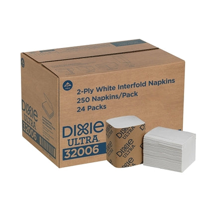 Dixie Gp Ultra Interfold 2-Ply Refill White Napkin Dispenser, 24 x 1 ct Case - DOT product image 4