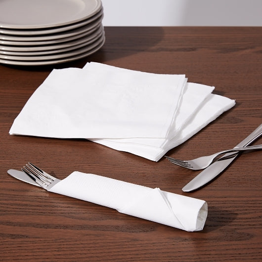 Georgia Pacific Acclaim 16 Inch X 16 Inch 1 Ply 1/4 Fold Paper White Dinner Napkin, 8 x 1 ct Case - DOT product image 5