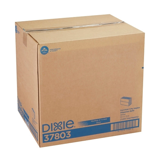 Dixie JUNIOR NAPKIN DISPENSER FULL FOLD WHITE, 12 x 1 ct Case - DOT product image 8