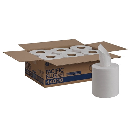 Pacific Blue Select Centerpull Perforated 2-Ply White Paper Towel, 6 x 1 ct Case - DOT product image 3