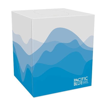 Facial Tissue Preference Facial Tissue Cube, 36 x 100 ct Case - Plates Bowls
