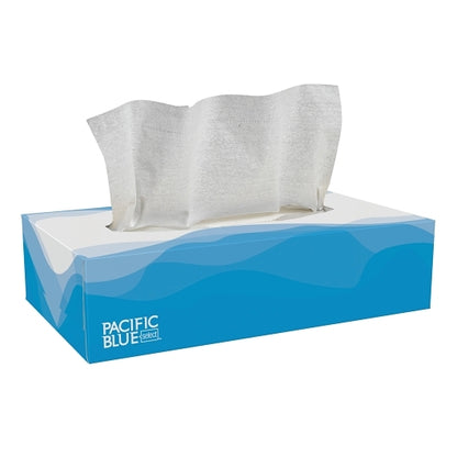 Preference Facial Tissue Flat Box White, 30 x 1 ct Case - GS1 styled product image