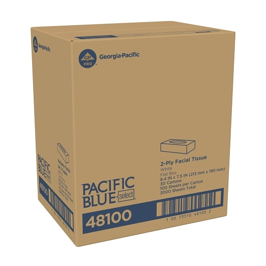 Preference FACIAL TISSUE FLAT BOX WHITE, 30 x 1 ct Case - DOT product image 7