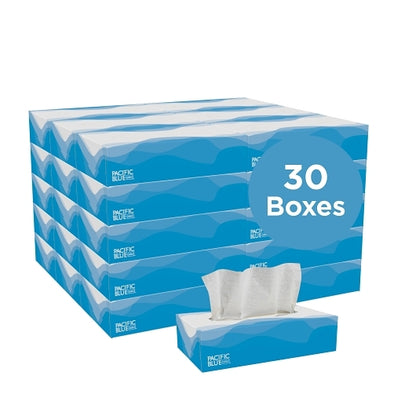 Preference FACIAL TISSUE FLAT BOX WHITE, 30 x 1 ct Case - DOT product image 3