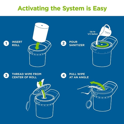 Dixie Ultra SURFACE SYSTEM BUCKET DISPENSER, 2 x 1 ct Case - DOT product image 3