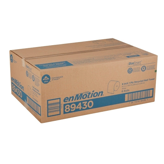 EnMotion TOWEL ROLL 8 INCH WHITE, 6 x 1 ct Case - DOT product image 4