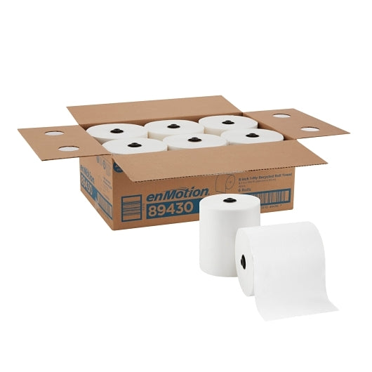 EnMotion TOWEL ROLL 8 INCH WHITE, 6 x 1 ct Case - DOT product image 2