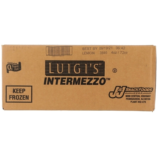 Luigi Lemon Intermezzo, 72 x 4 oz Case - DOT product image 7