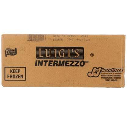 Luigi Lemon Intermezzo, 72 x 4 oz Case - DOT product image 5