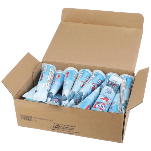 Icee Blue Raspberry Tube, 24 x 4 fl oz Case - DOT product image 8