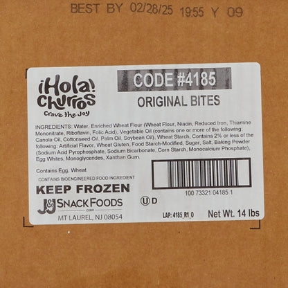 Tio Pepes Bite California Churro Bites, 500 x 2 IN Case - DOT product image 5