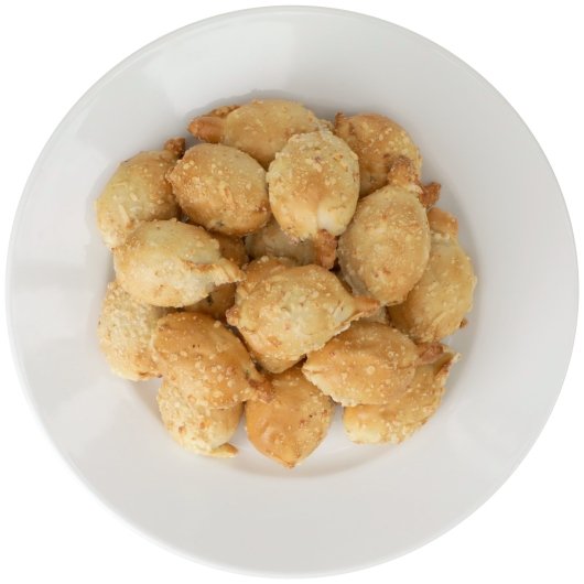 J And J Jalapeno Cheese Filled Soft Pretzel Poppers, 240 x 14.55 GR Case - Popcorn, Pretzels & Snack Mix
