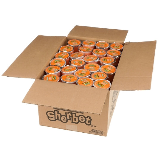 Luigi Orange Sherbet, 96 x 4 fl oz Case - DOT product image 7