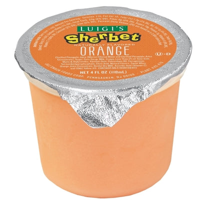 Luigi Orange Sherbet, 96 x 4 fl oz Case - DOT product image 4