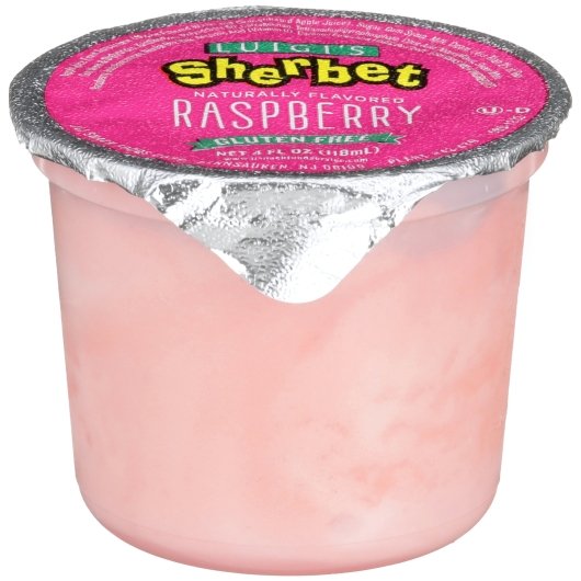 Luigi Raspberry Sherbet, 96 x 4 fl oz Case - DOT product image 2