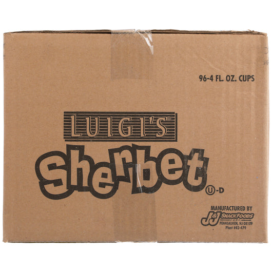Luigi Lime Sherbet, 96 x 4 fl oz Case - DOT product image 5