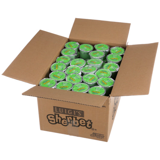 Luigi Lime Sherbet, 96 x 4 fl oz Case - DOT product image 3