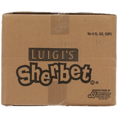 Luigi Rainbow Sherbet, 96 x 4 fl oz Case - DOT product image 6