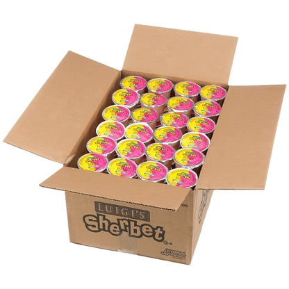 Luigi Rainbow Sherbet, 96 x 4 fl oz Case - DOT product image 4