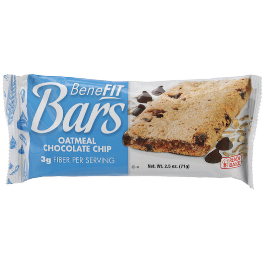 Readi Bake BeneFIT Oatmeal Chocolate Chip Bar, 48 x 2.5 oz Case - DOT product image 3