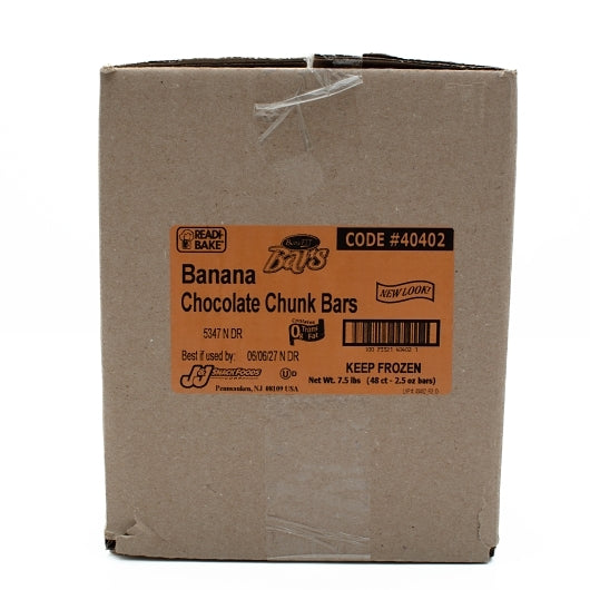 J and J BeneFIT Banana Chocolate Chunk Bar, 48 x 2.5 oz Case - DOT product image 8
