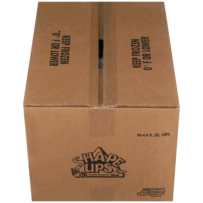 Shape Ups Holiday Blue Raspberry and Cherry Swirl Holiday Birthday Cake Theme Juice Cup, 96 x 4.4 fl oz Case - DOT product image 2