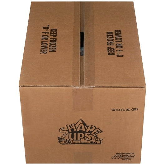 Shape Ups Holiday Blue Raspberry and Cherry Swirl Holiday Birthday Cake Theme Juice Cup, 96 x 4.4 fl oz Case - DOT product image 2