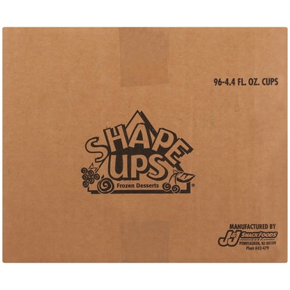 Shape Ups Holiday Blue Raspberry and Cherry Swirl Holiday Birthday Cake Theme Juice Cup, 96 x 4.4 fl oz Case - DOT product image 5