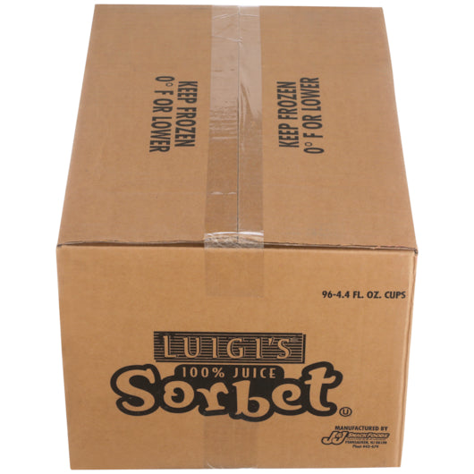 Luigi Orange Sorbet, 96 x 4.4 fl oz Case - DOT product image 7